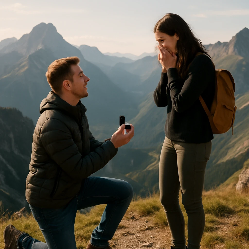 Czy zaręczyny w górach to dobry pomysł?